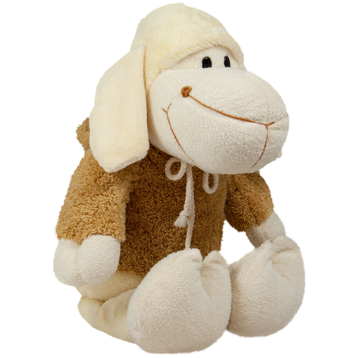 Овца с пуловер 28см Бял