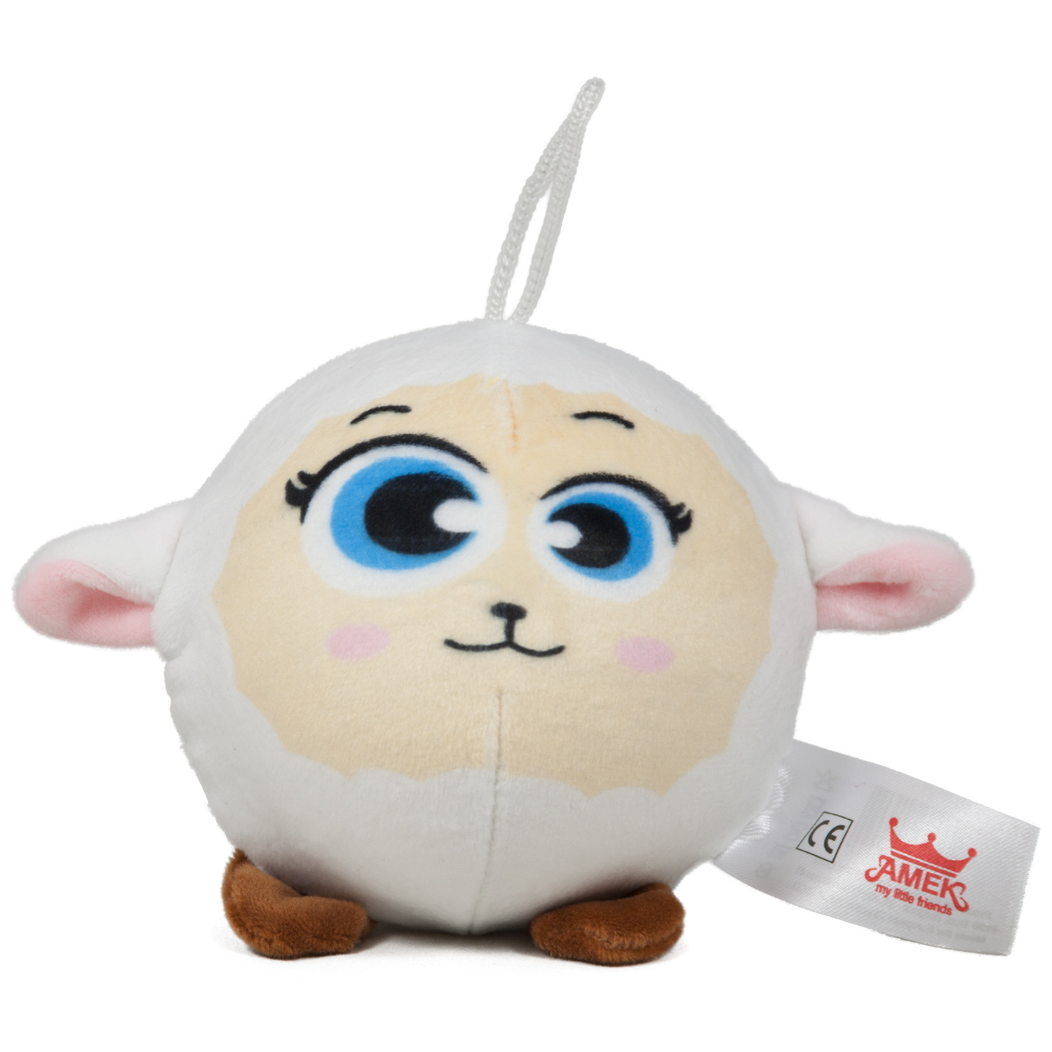 Животинче за мачкане Агънце, 10см