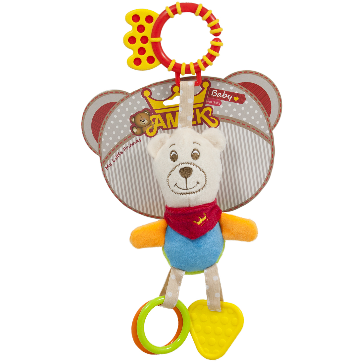 Бебешка играчка кученце, 30см