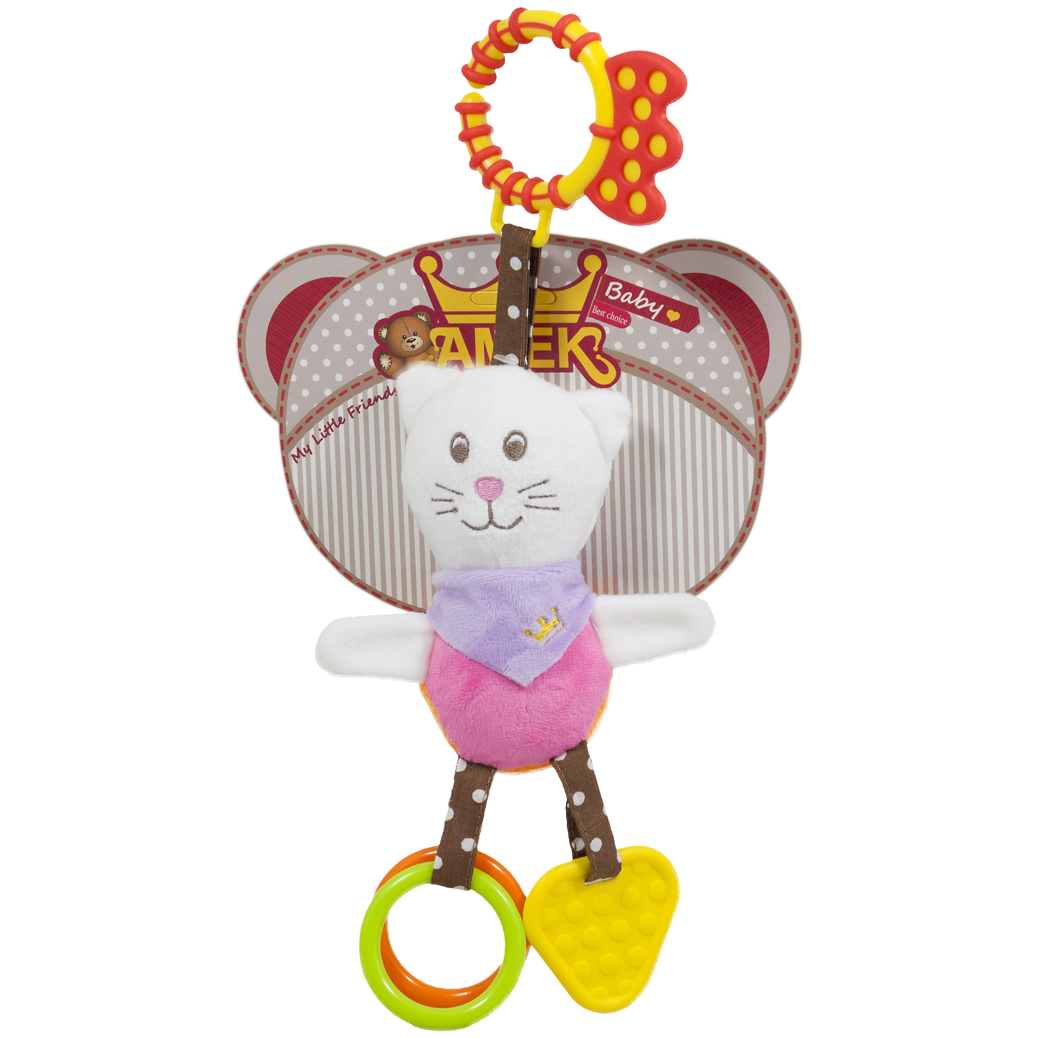 Бебешка играчка Коте, 30см