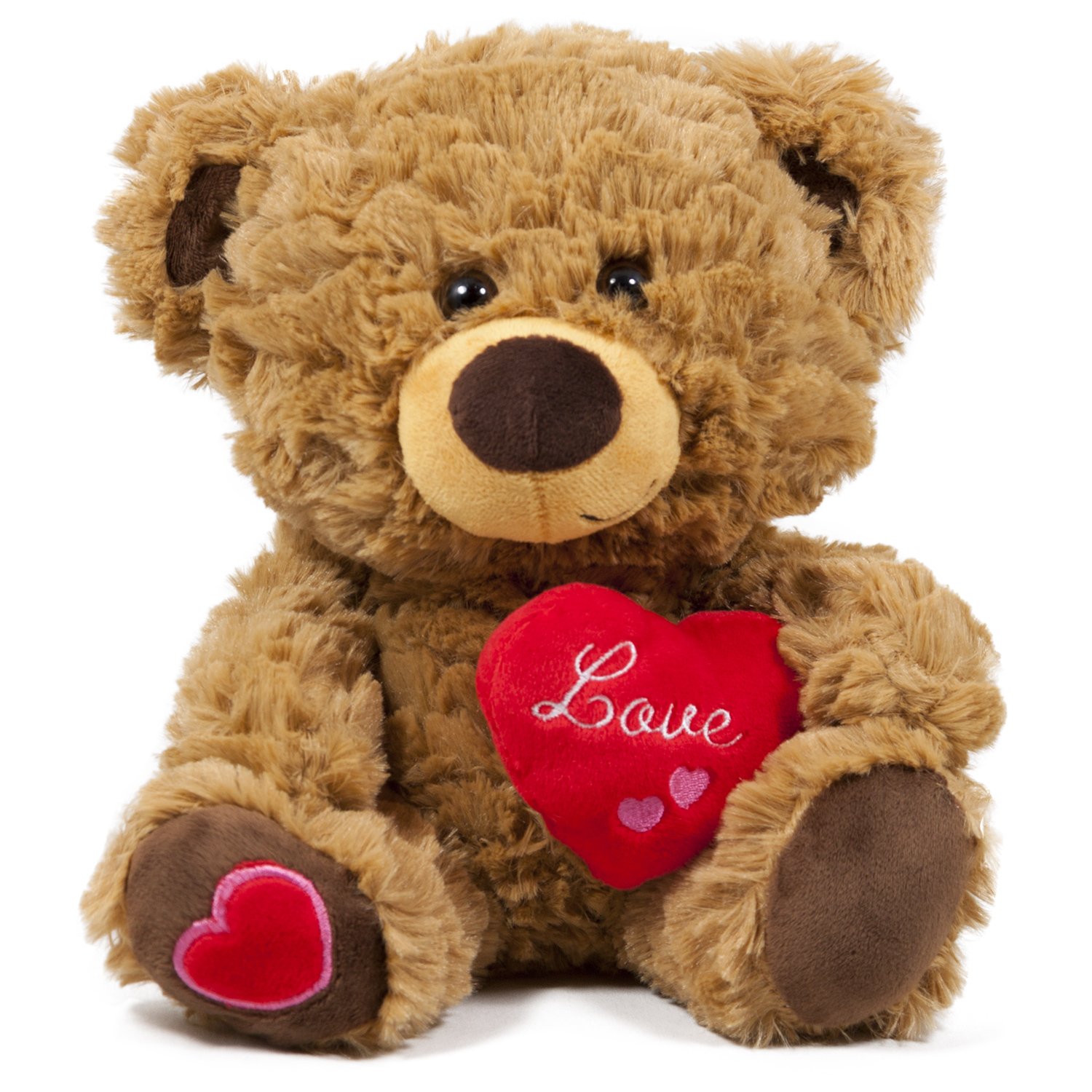 Мече със сърце "Love" Кафяв 24 см