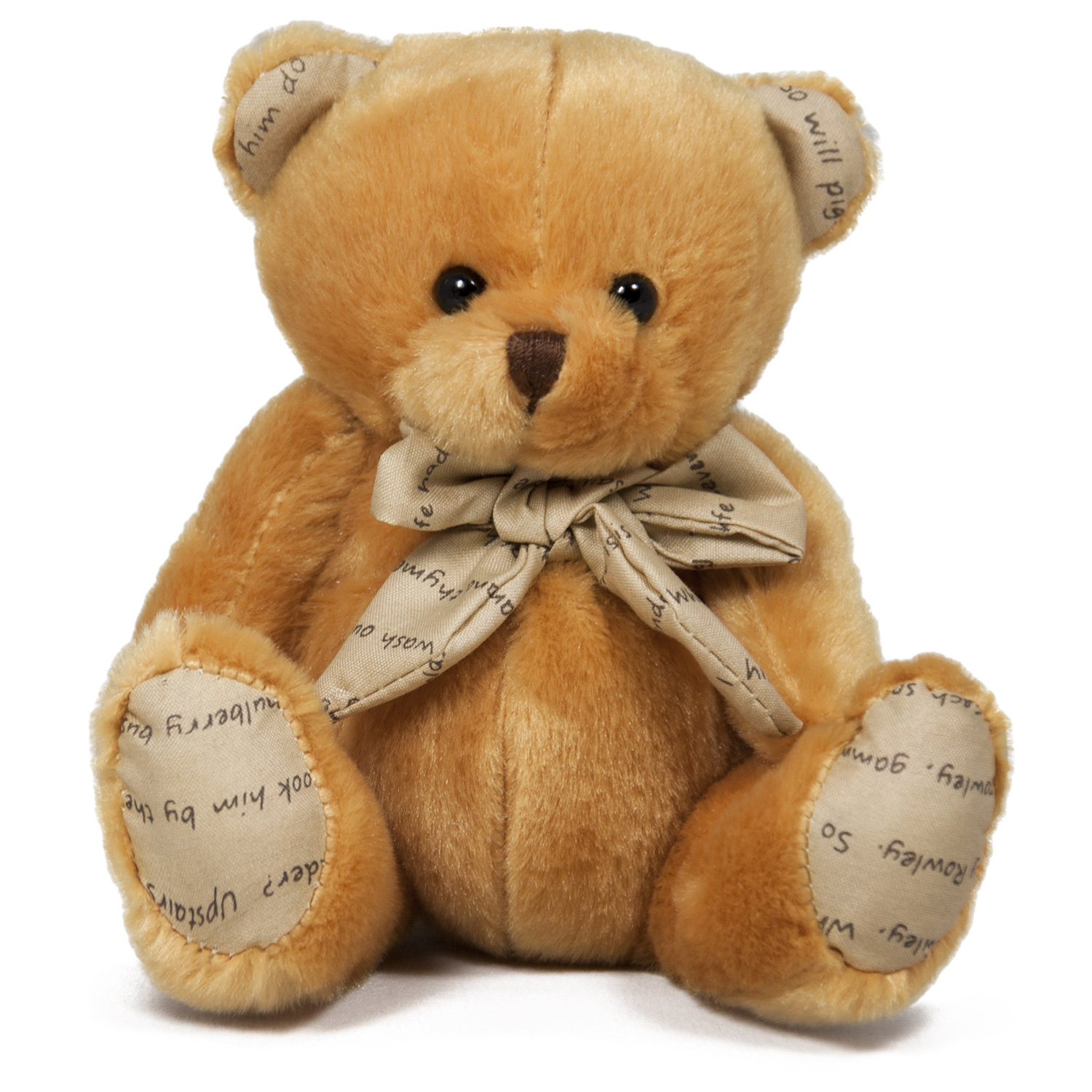 Меченце с панделка Кафяв, 15см