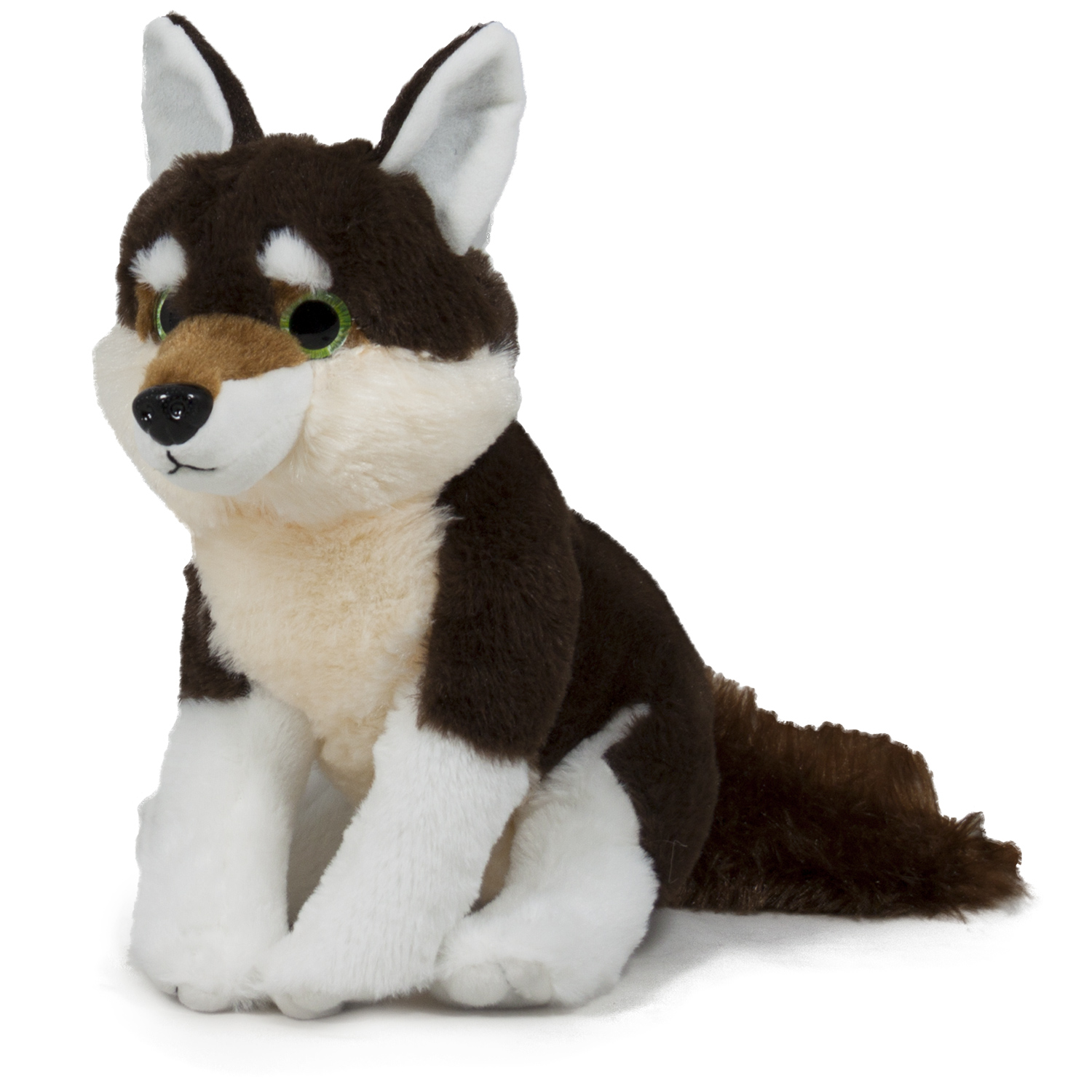 Плюшен вълк Кафяв, 23см