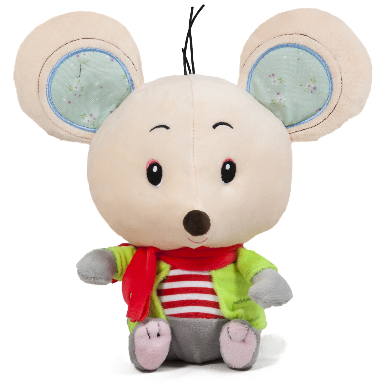 Мишле с дрешка Бежов, 23см