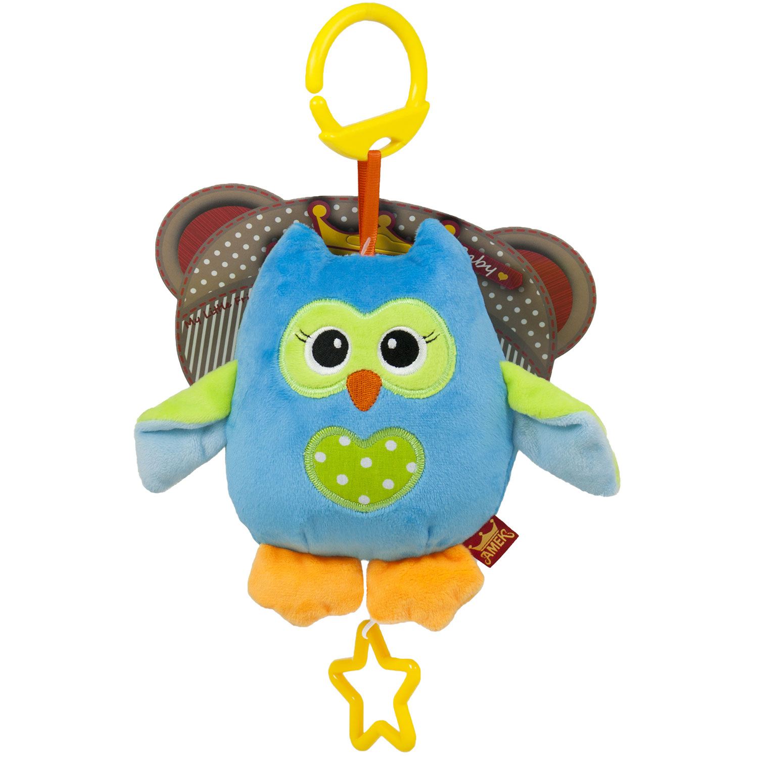 Латерна цветно бухалче Син