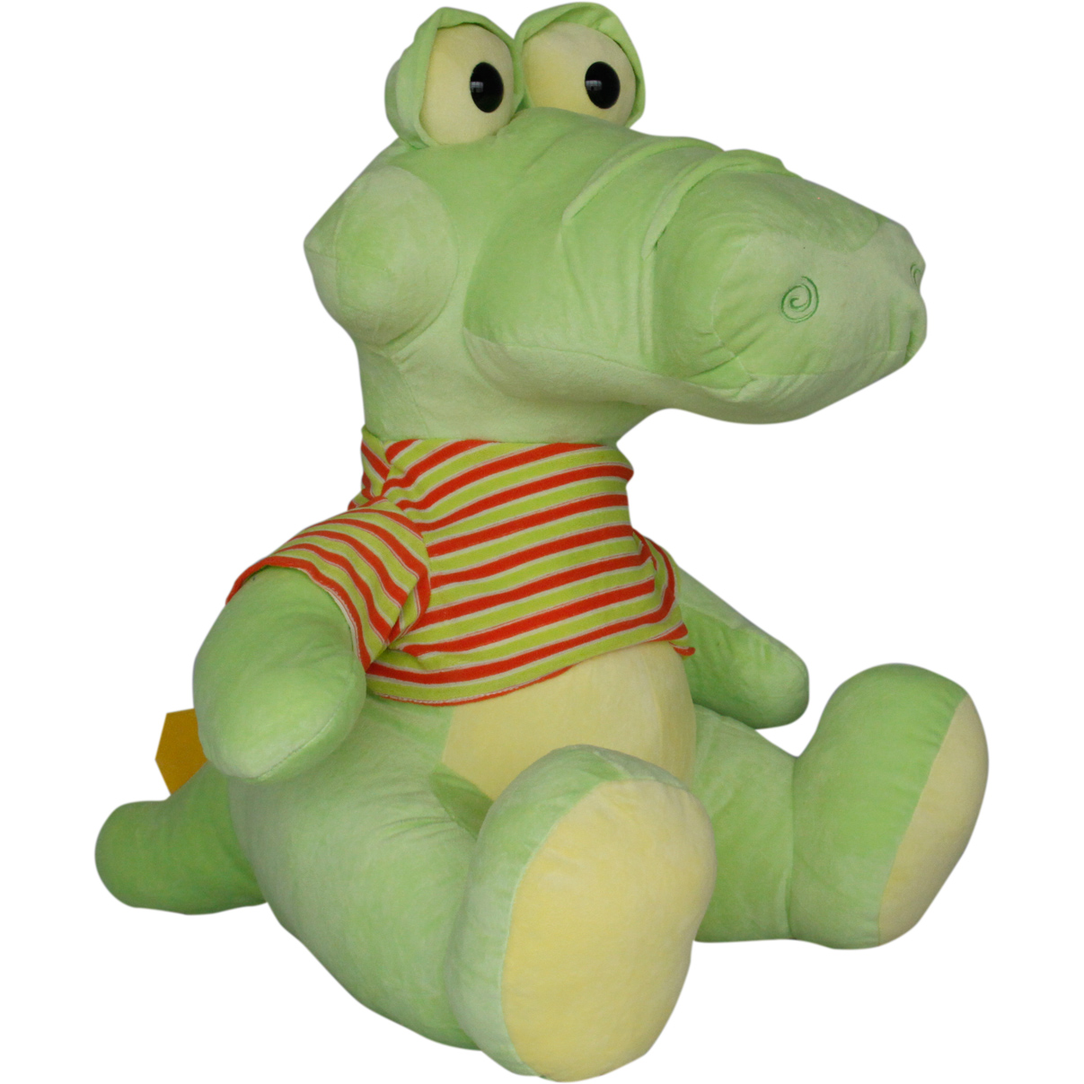 Плюшен крокодил 60см С тениска