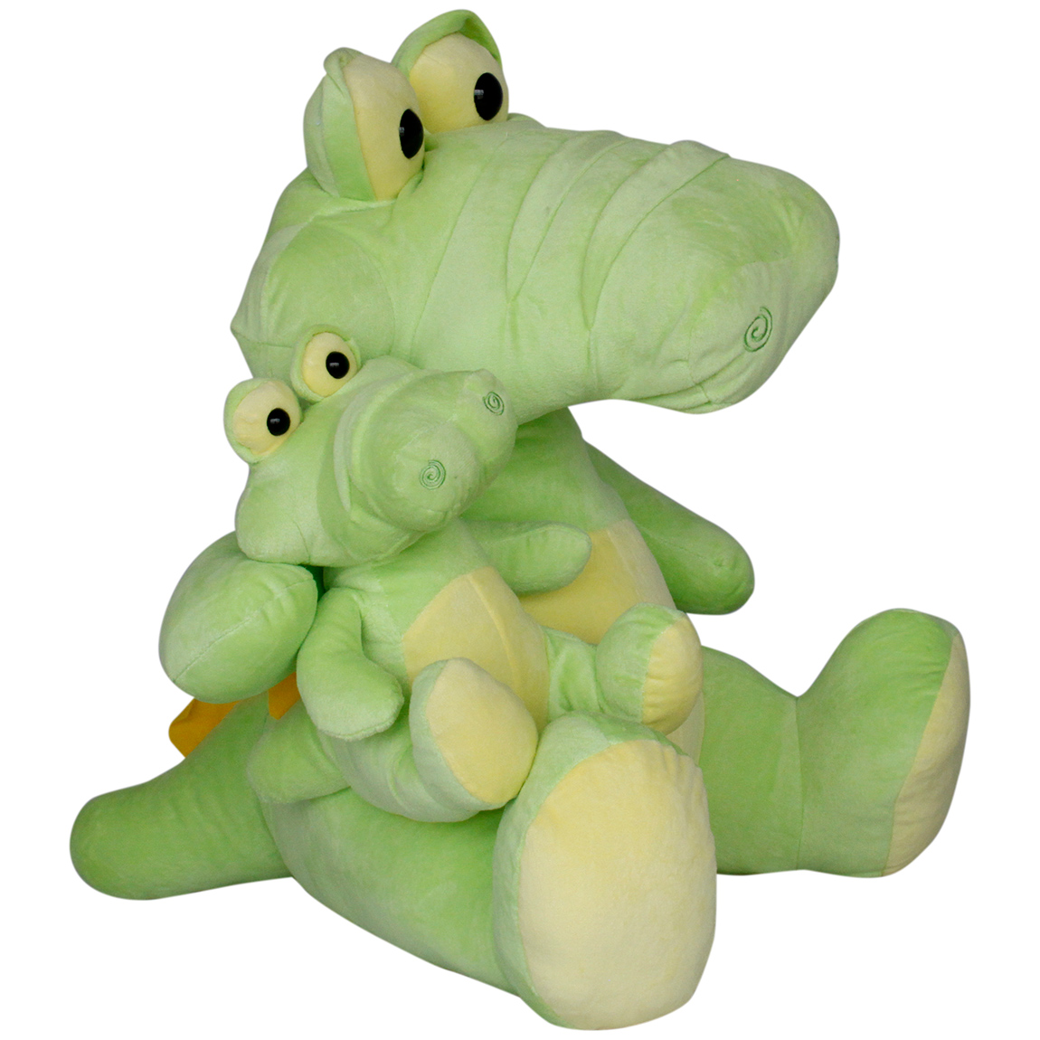 Плюшен крокодил 60см С бебе