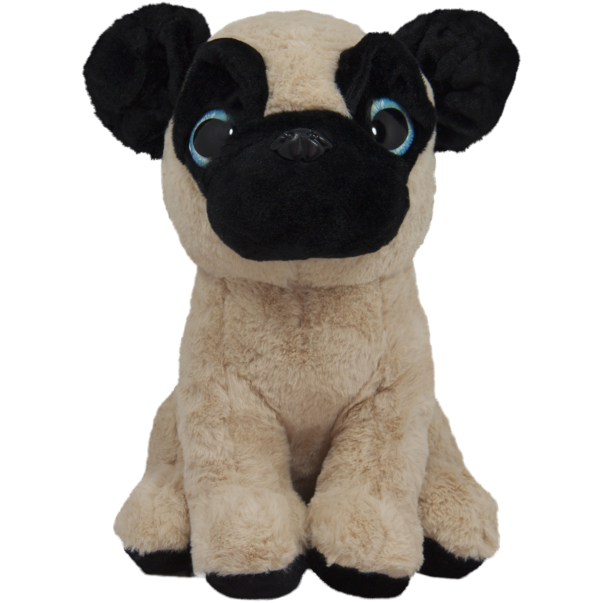 Плюшено Куче Мопс, 28см