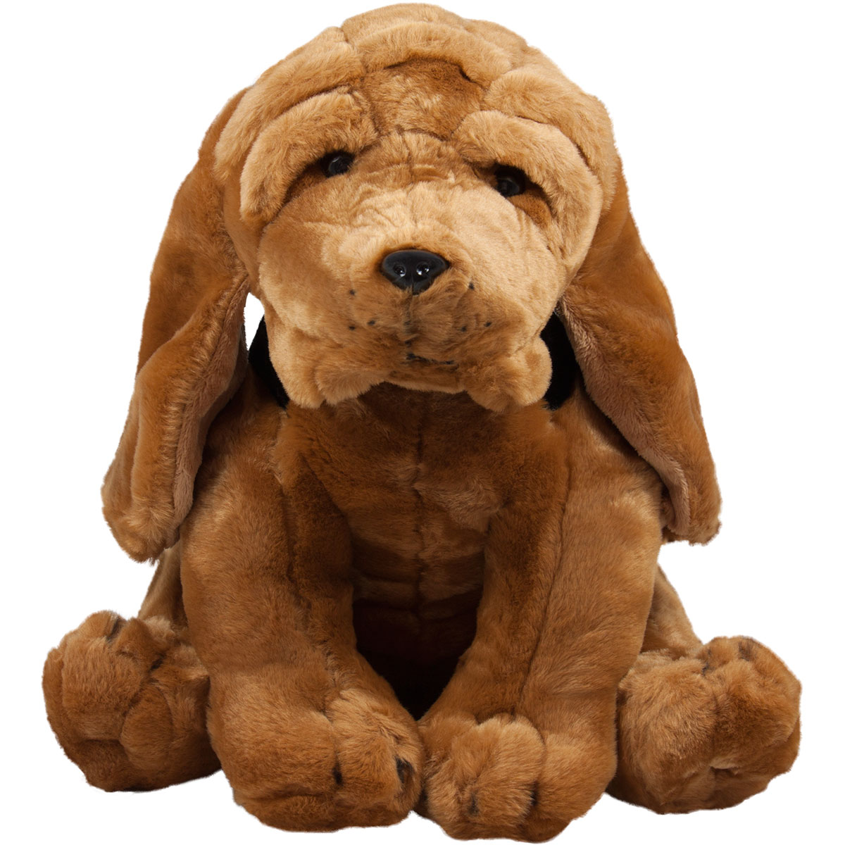 Седнало куче Кафяв, 35см