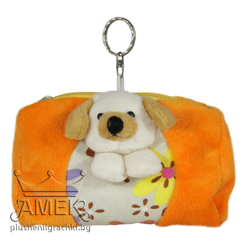 Портмоне - ключодържател| 3 вида Оранжев 10х14см