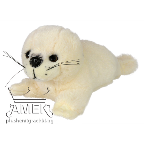Тюленче| 2 цвята Бял 25 см