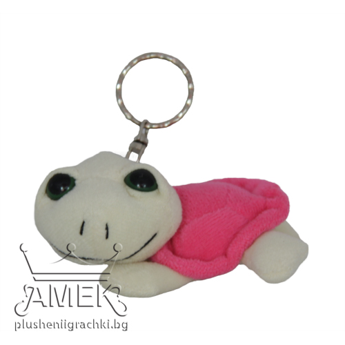 Ключодържател костенурка| 4 цвята Розов 10 см