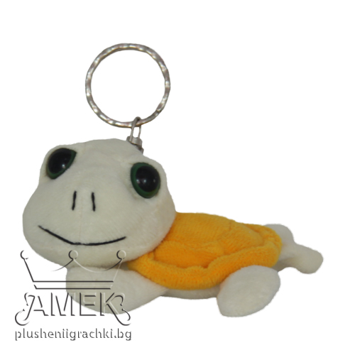 Ключодържател костенурка| 4 цвята Жълт 10 см