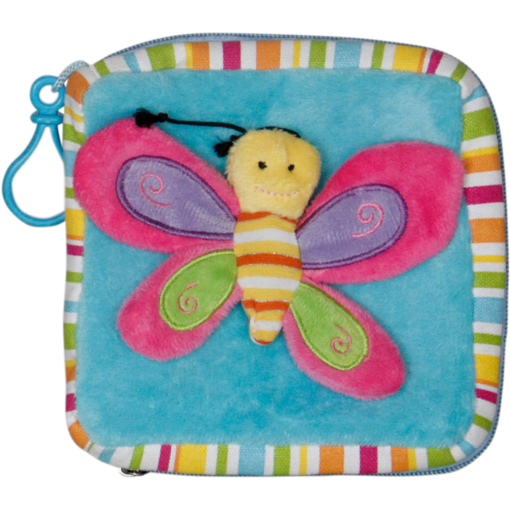 Кейс за CD с пеперуда Син 16х16см