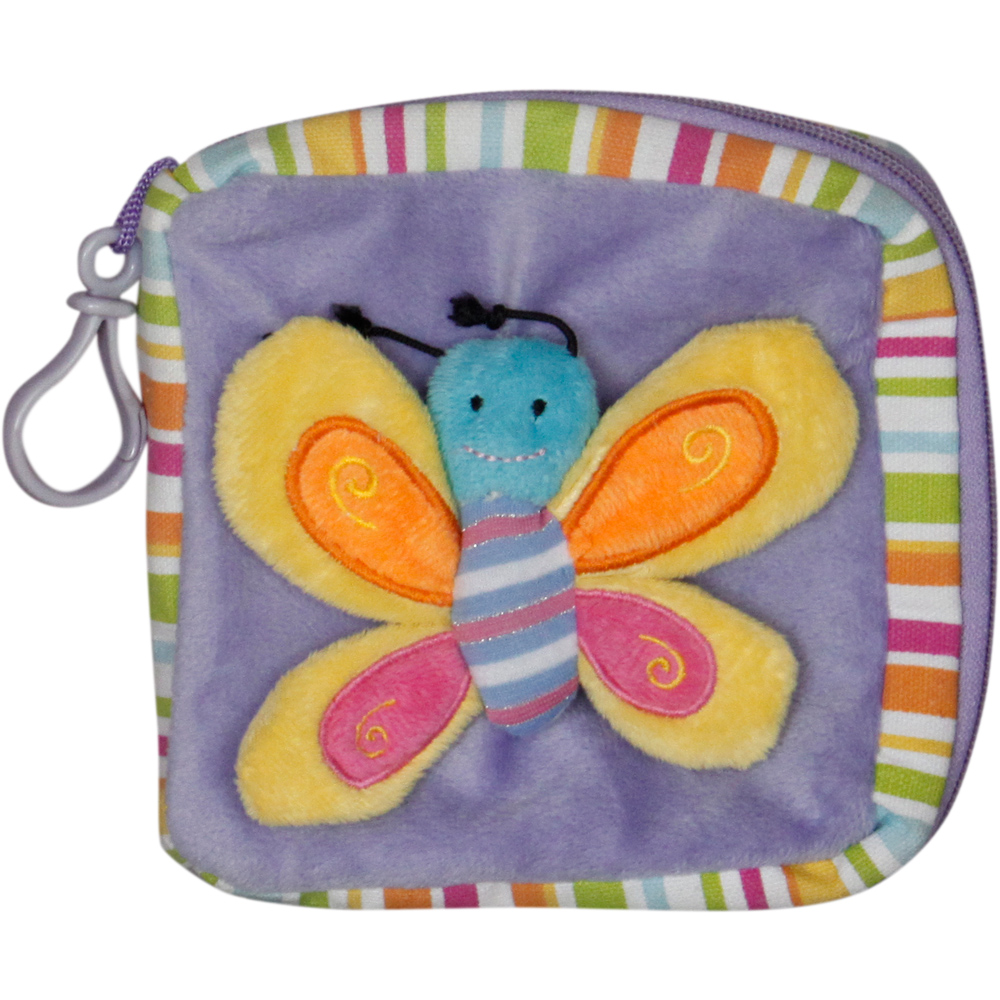 Кейс за CD с пеперуда Лилав 16х16см