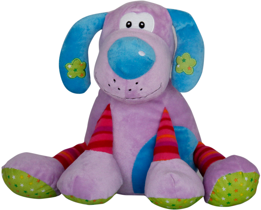 Цветно куче Лилав 30 см