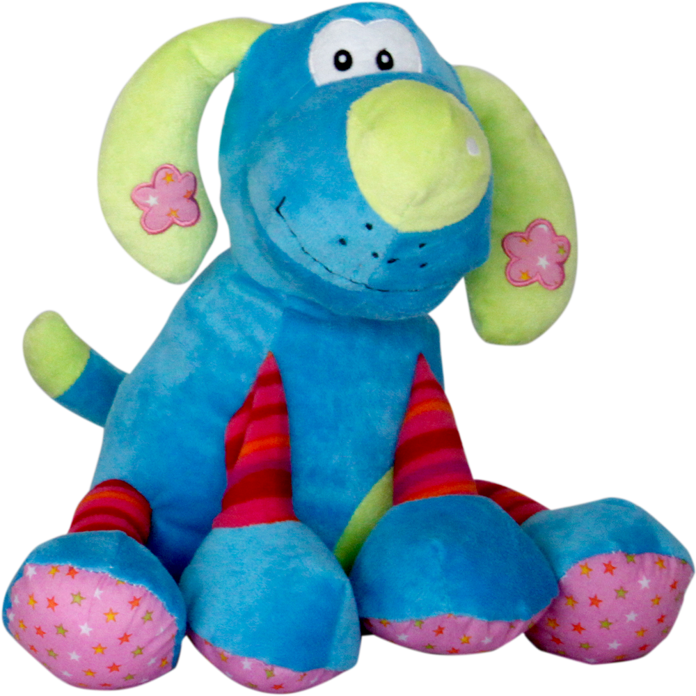 Цветно куче Син 30 см