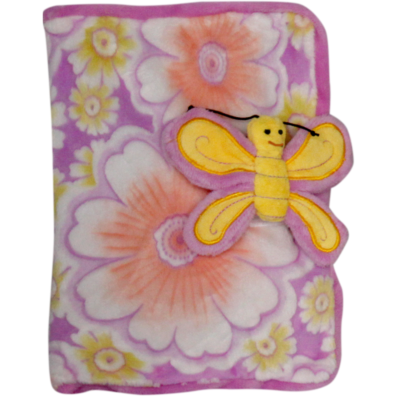 Тетрадка с калъф Пеперуда Лилав с лилава пеперуда 22 см