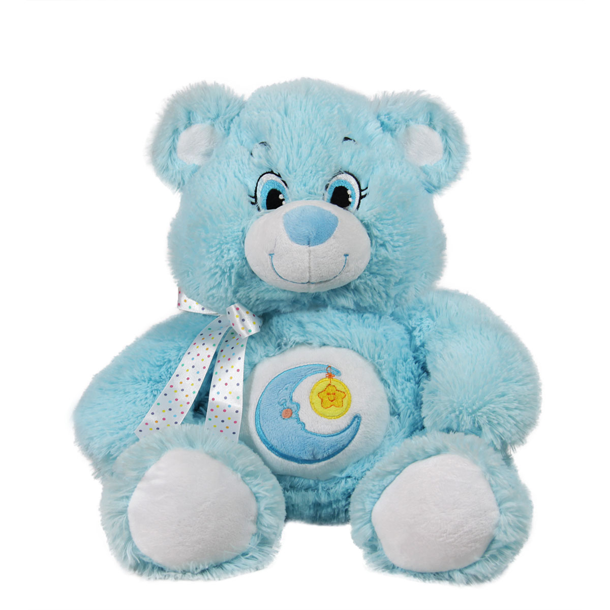 Мече с бродерия Син 20 см