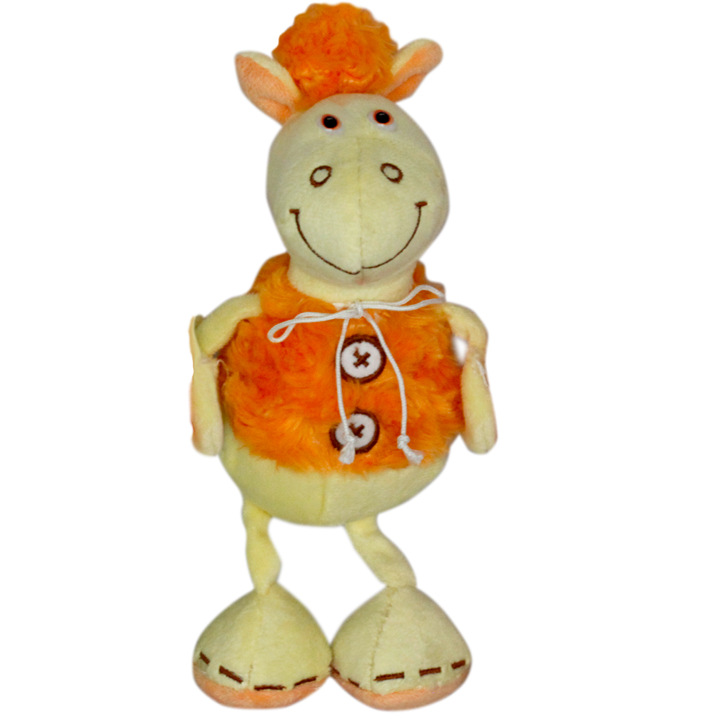 Малка плюшена овчица Жълт 22 см