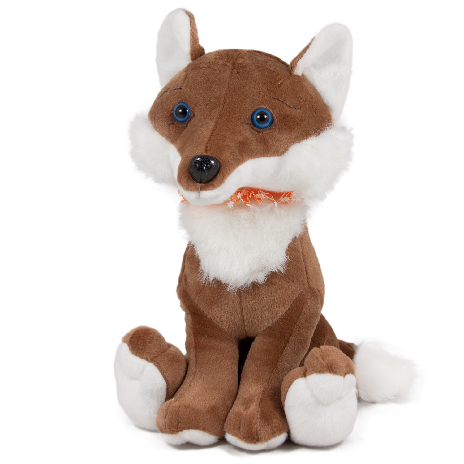 Плюшена лисица Тъмно кафяв 38 см