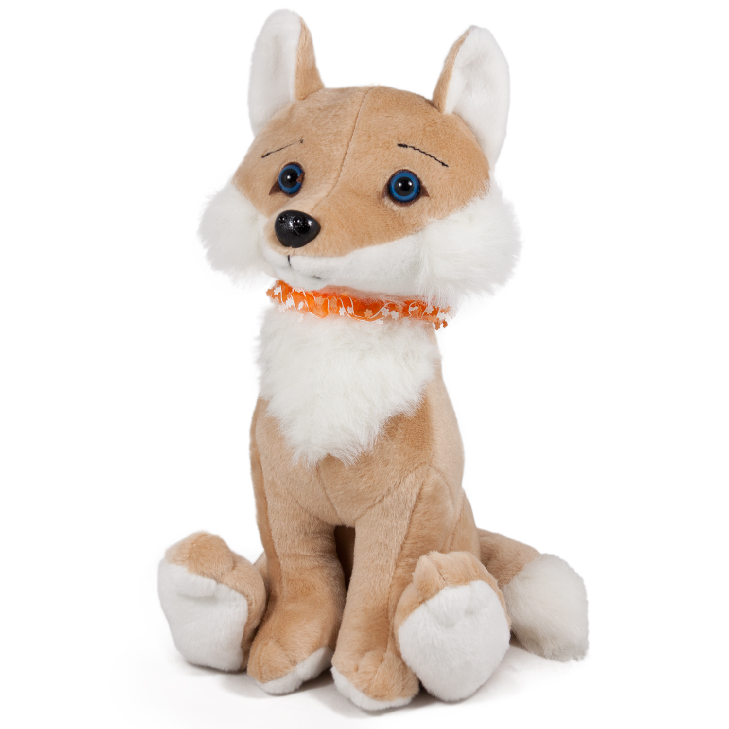 Плюшена лисица Светло кафяв 38 см