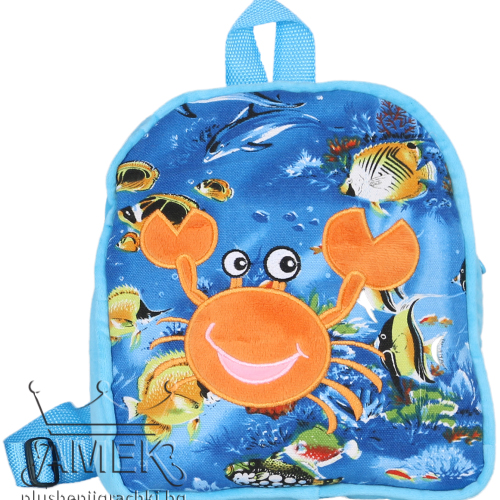 Раница "Морско дъно" С раче 24 см