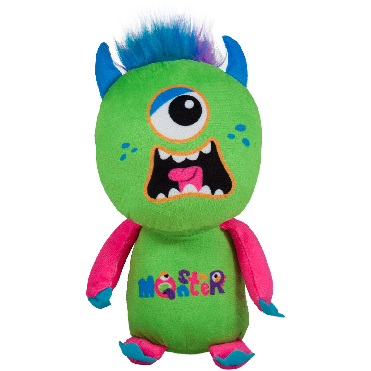 Весели чудовища Зелен 24 см