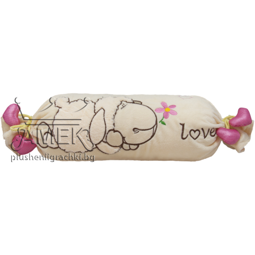Възглавница бонбон С овца 45х15см