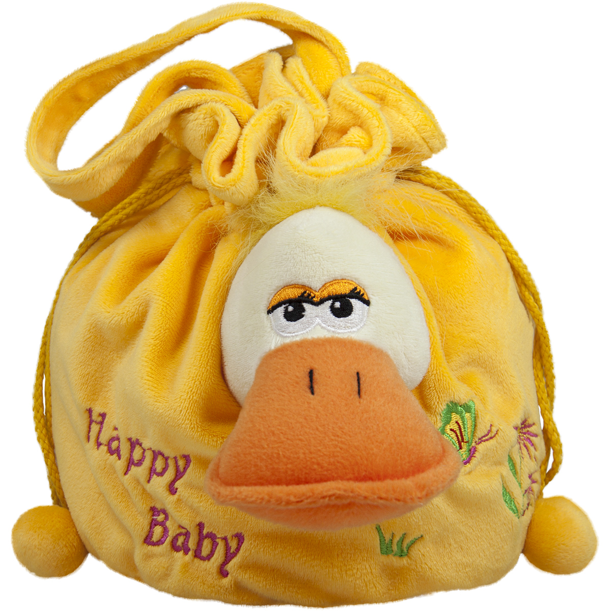 Чанта с връвки с жаба или пате Пате 20 см