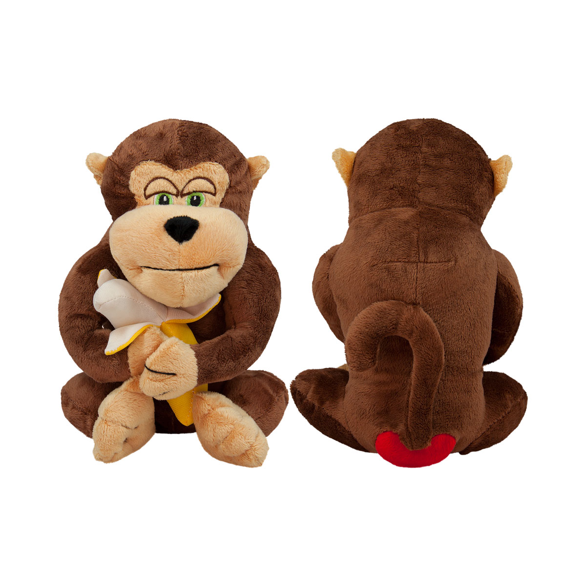 Маймуна с банан Кафяв 25см