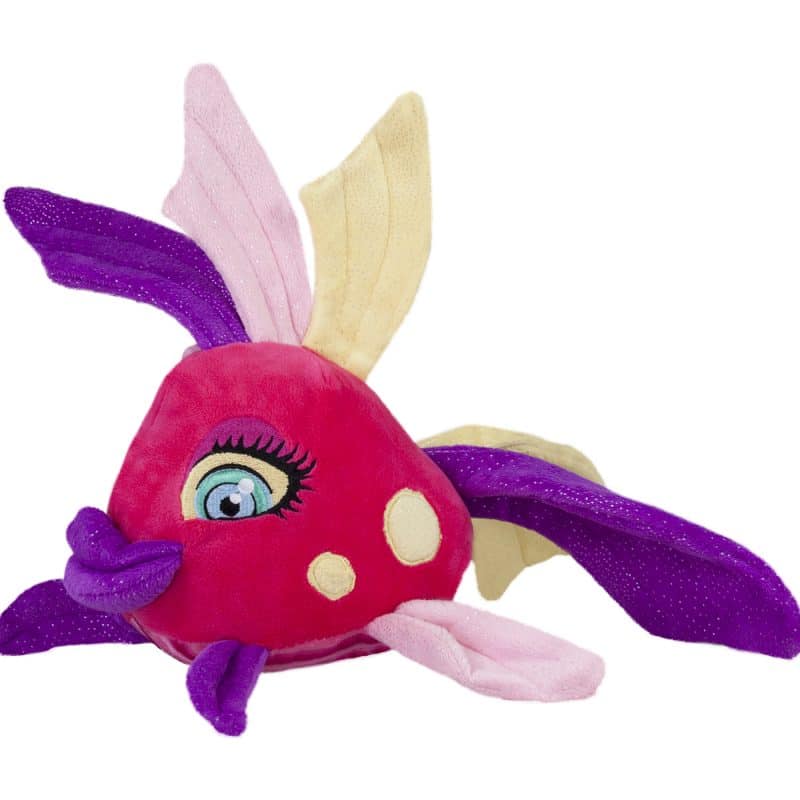 Плюшена вълшебна рибка 15см