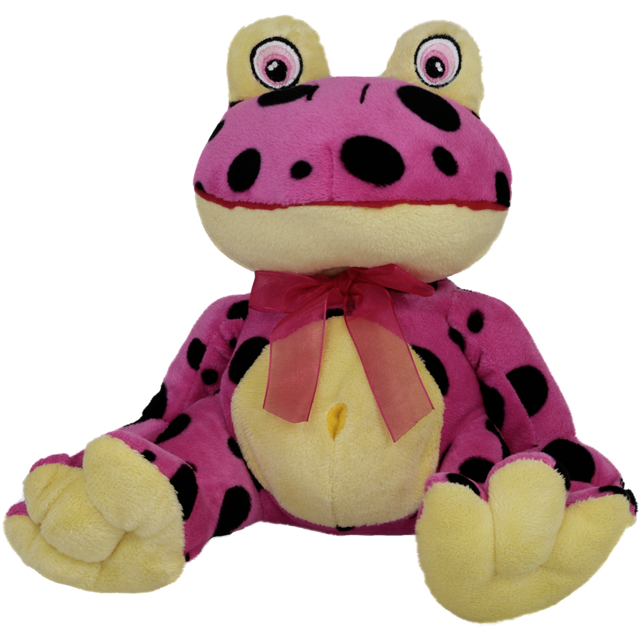 Жаба на точки Розов 35 см