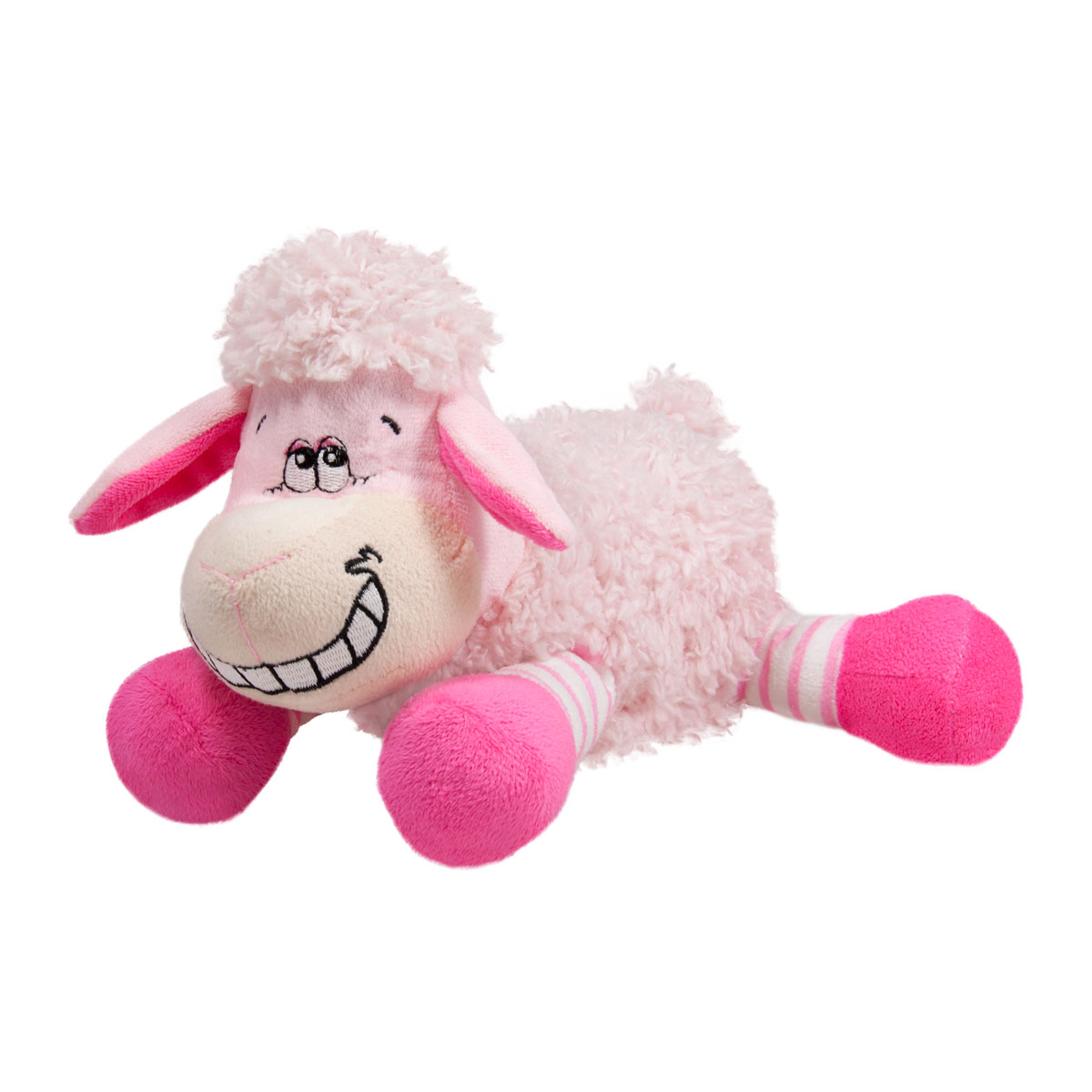 Цветна овчица Розов 22 см