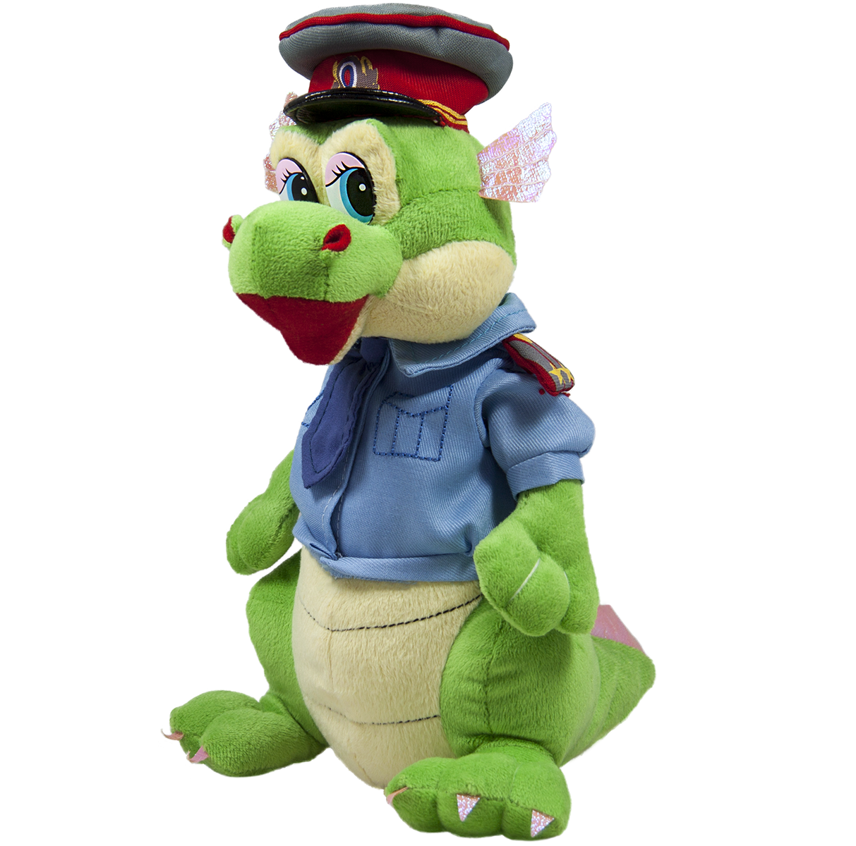 Дракон полицай, 25см, Зелен