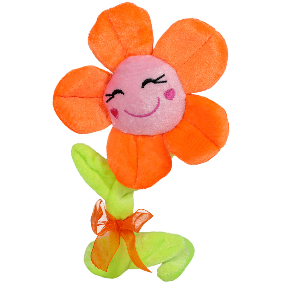 Плюшени цветя Оранжев 30 см