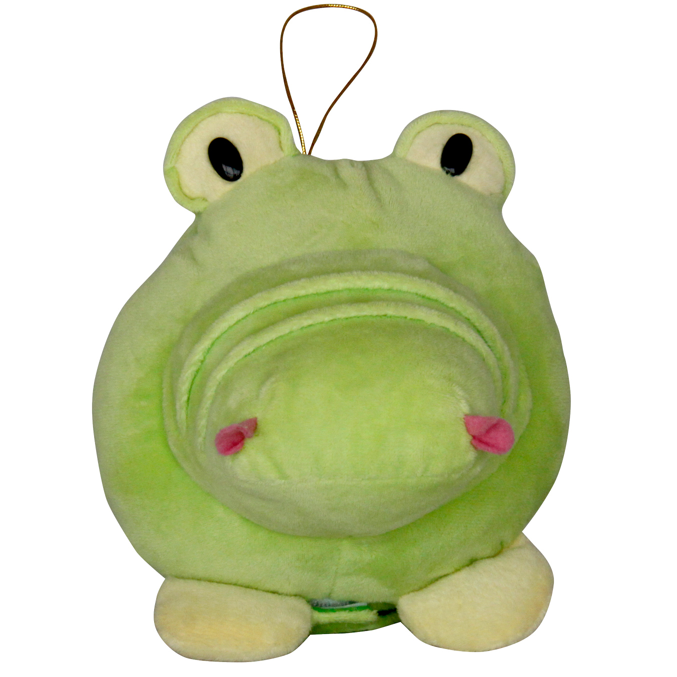 Плюшена музикална касичка Крокодил 16 см