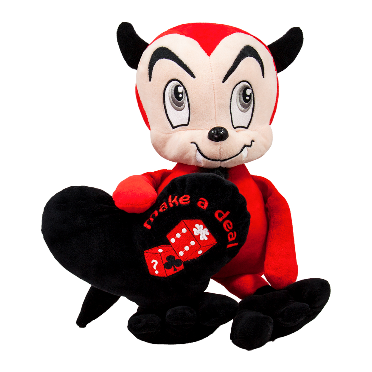 Дявол с черно сърце 50см