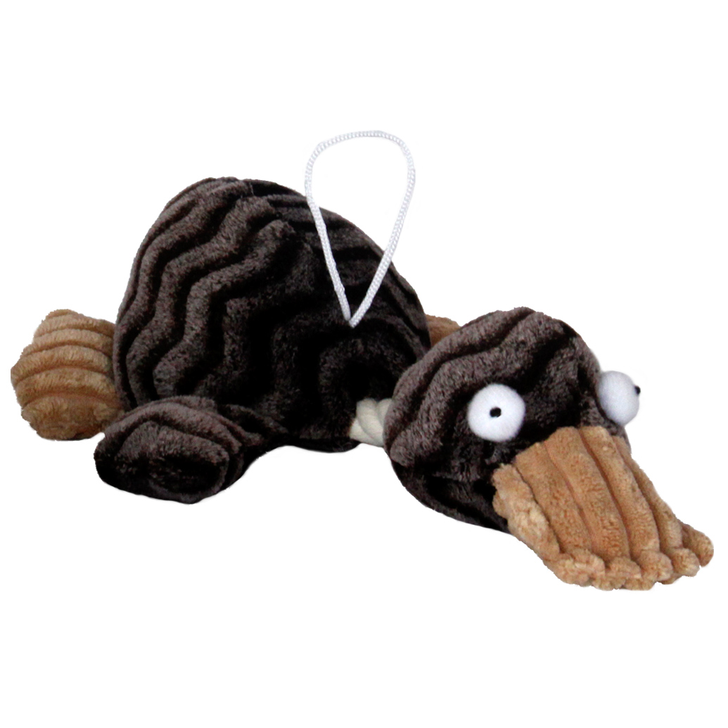 Играчка за кучета| легнало пате  Кафяв 30см