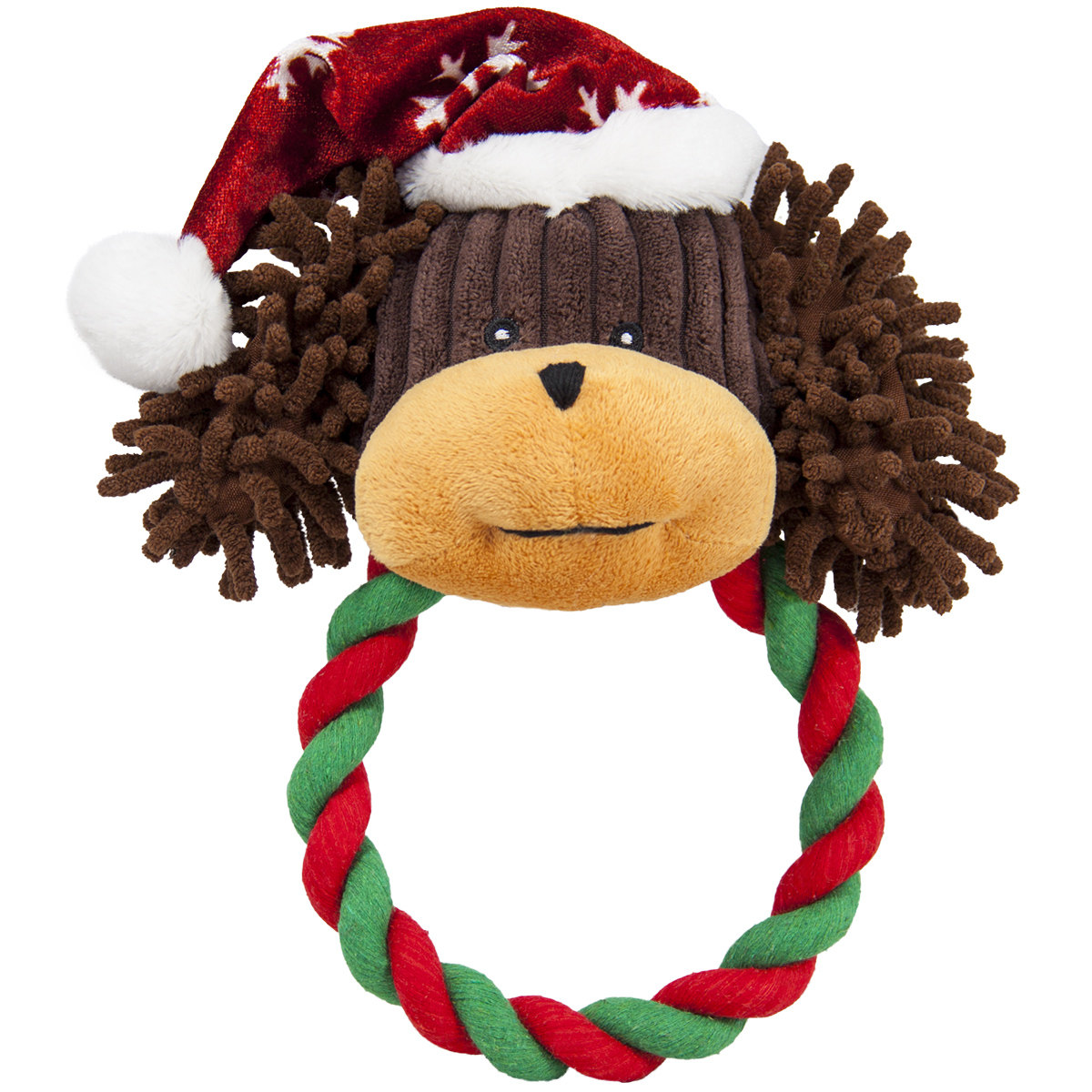 Играчка за куче с коледни животни Куче 22 см