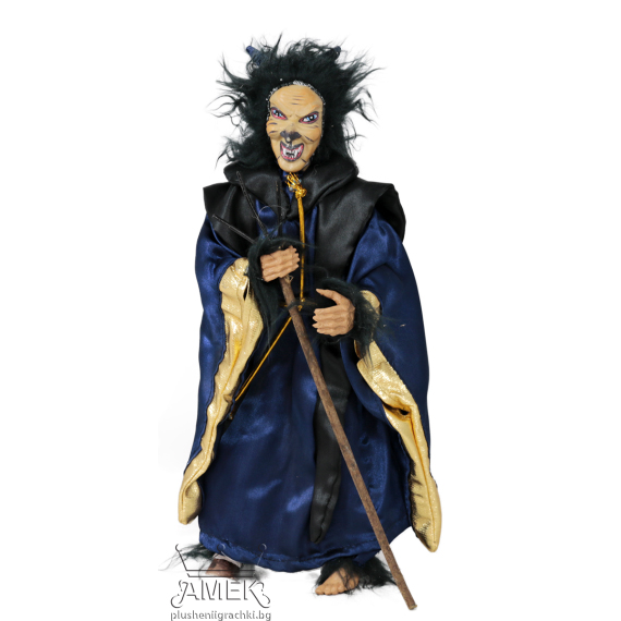 Дявол с конско копито | 33 см Син