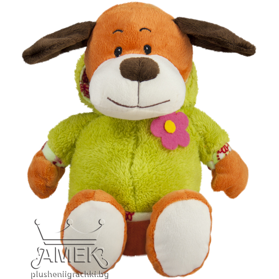 Плюшени животни с яке Куче 35 см