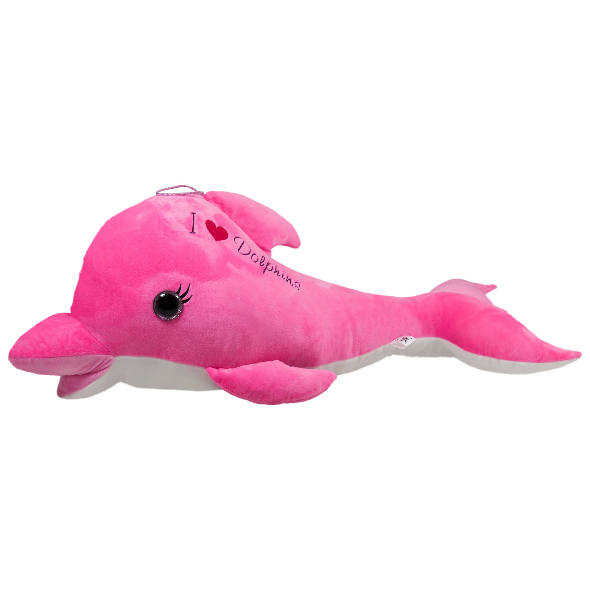 ГОЛЯМ Делфин "I love dolphins" Розов 30х75 см