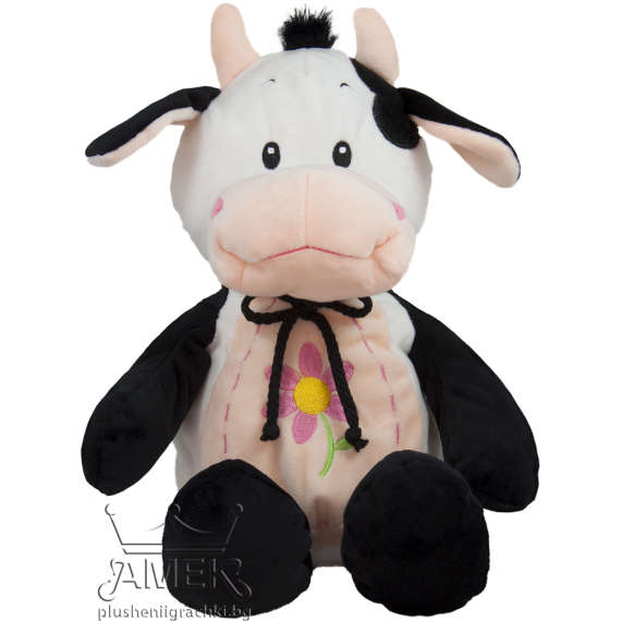 Животинки с бродерия цвете Кравичка 25 см