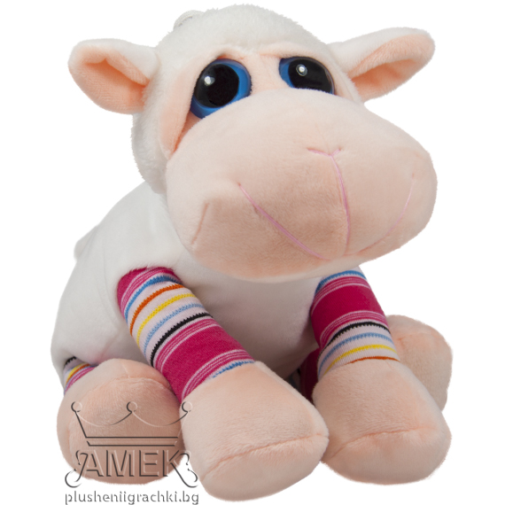 Животни с цветни крачета Овца 18см