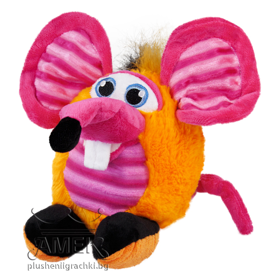 Цветни животинки| Мишка, Слон, Прилеп | Мишле 18 см