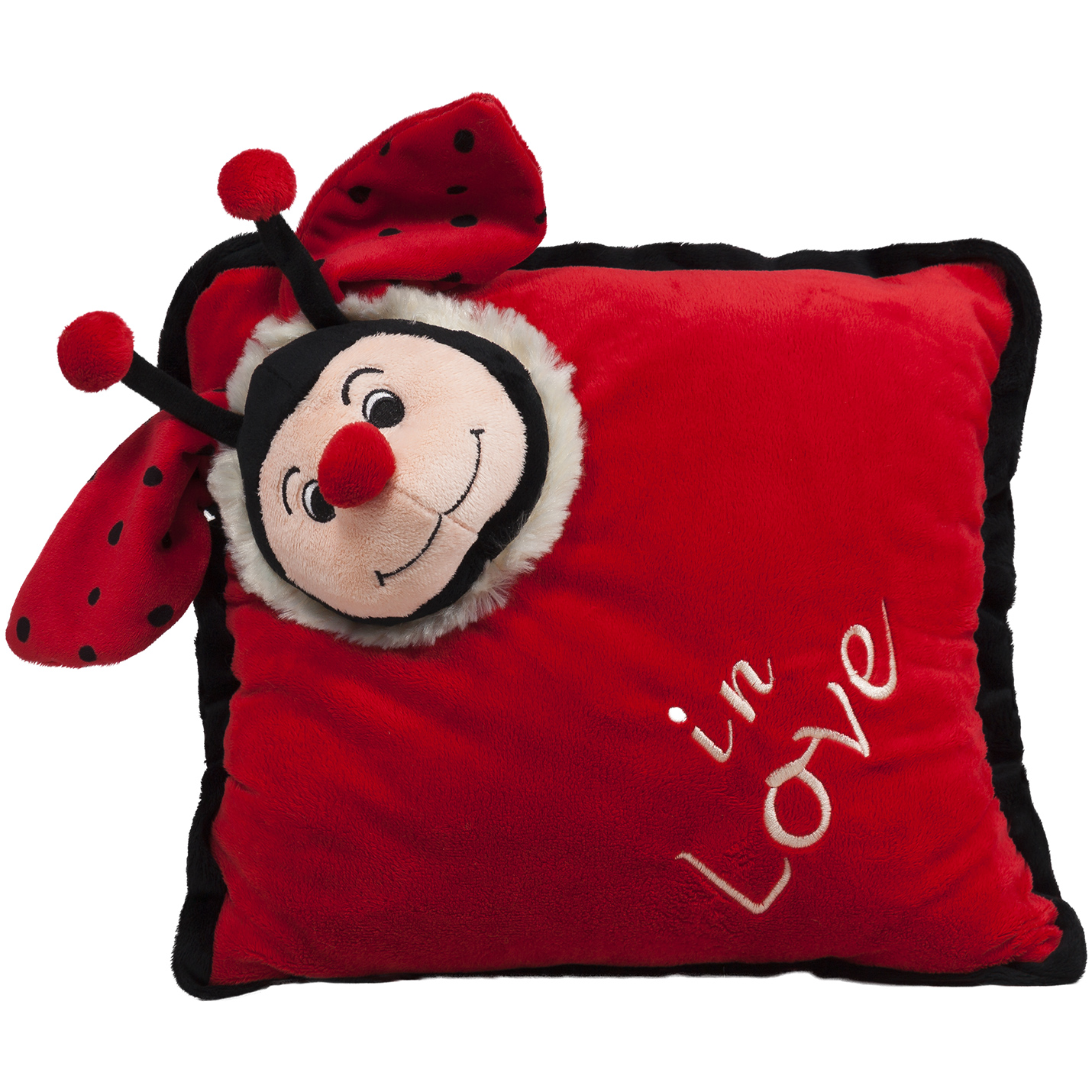 Възглавница с калинка 25х25 см