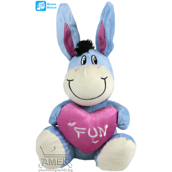 Животни със сърце| 6 вида Магаренце 28 см