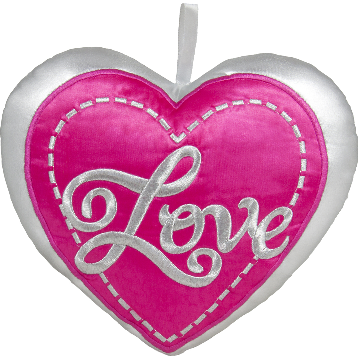 Сребърно сърце 50х42 см