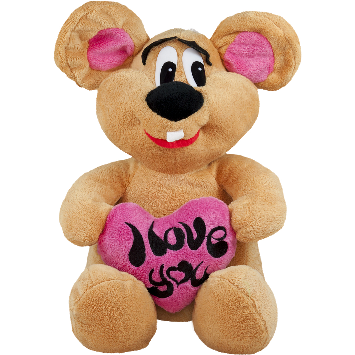 Мишле със сърце 30 см